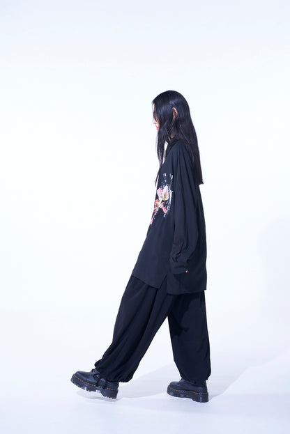 RAYON LOAN “LILY“ PRINTED SHIRT