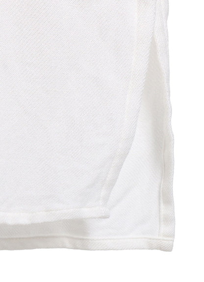 VISCOSE TWILL CHRYSANTHEMUM EMBROIDERY OVERSIZED SHIRT