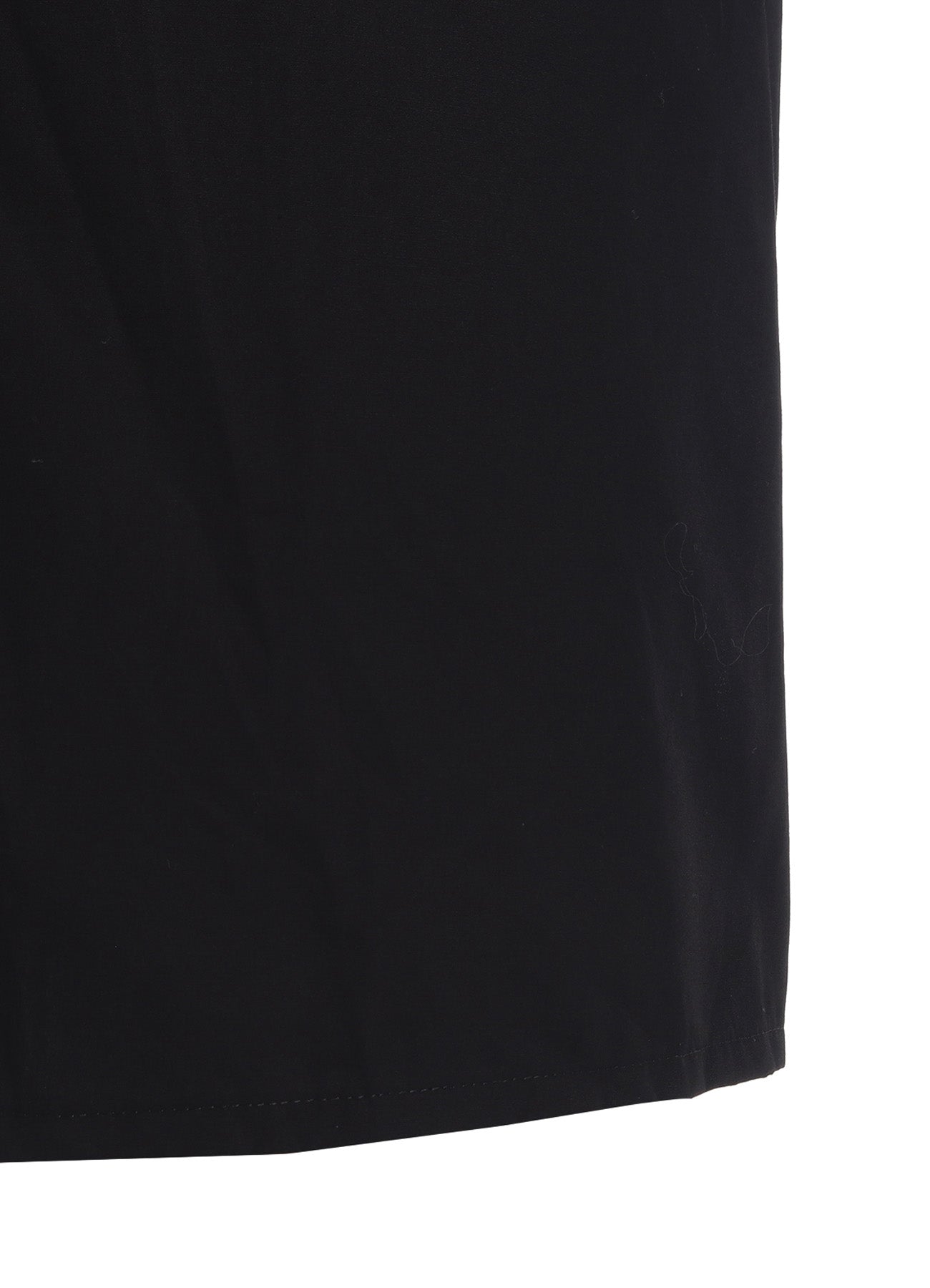 COTTON BROAD STAND COLLAR ZIPPER SHIRT