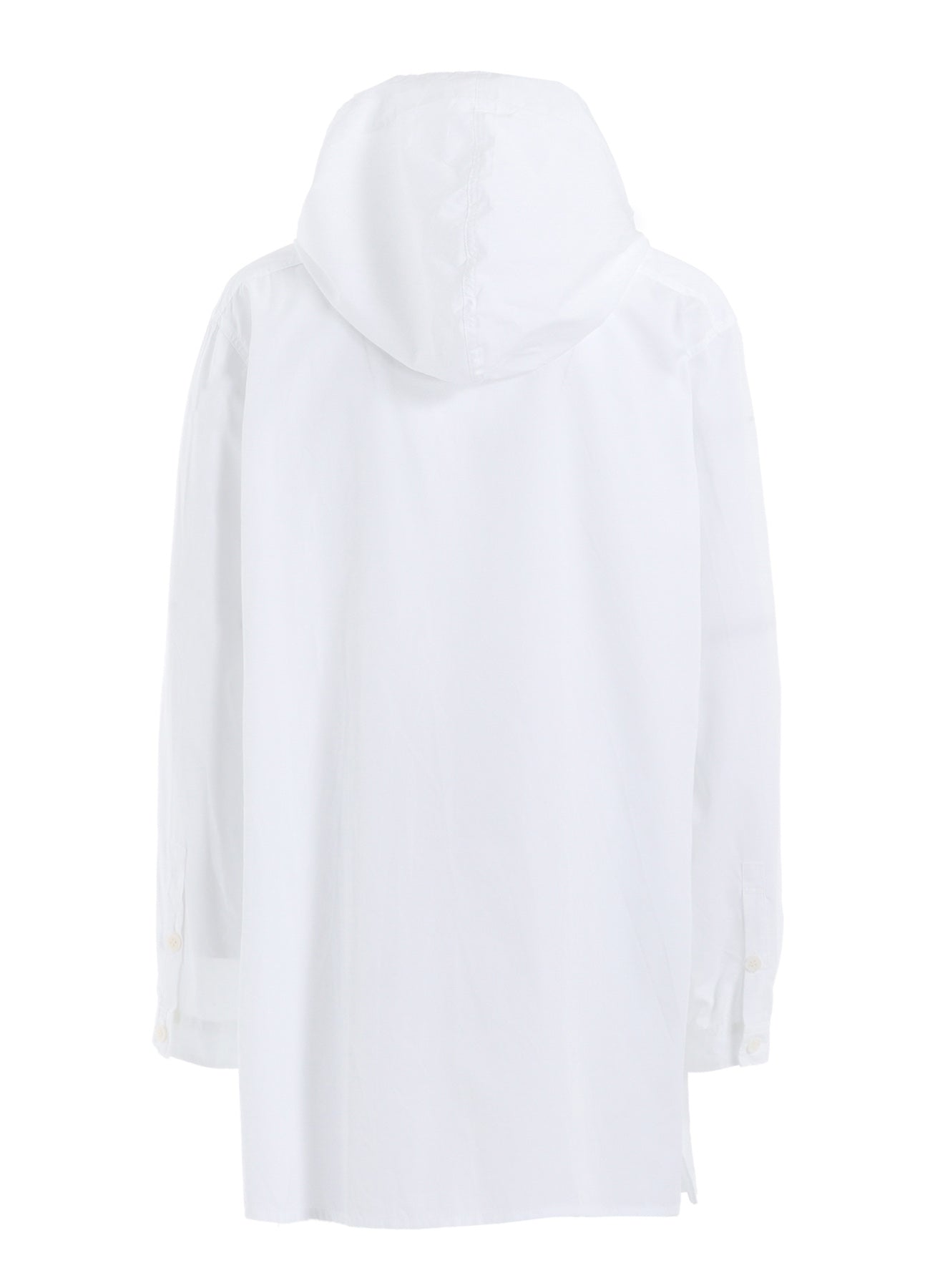 COTTON BROAD HOODED SHIRT