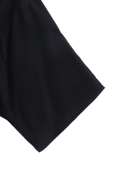 RAYON TWILL OVERSIZED SHORT-SLEEVE SHIRT