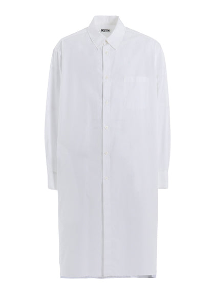 COTTON BROAD REGULAR COLLAR LONG SHIRT