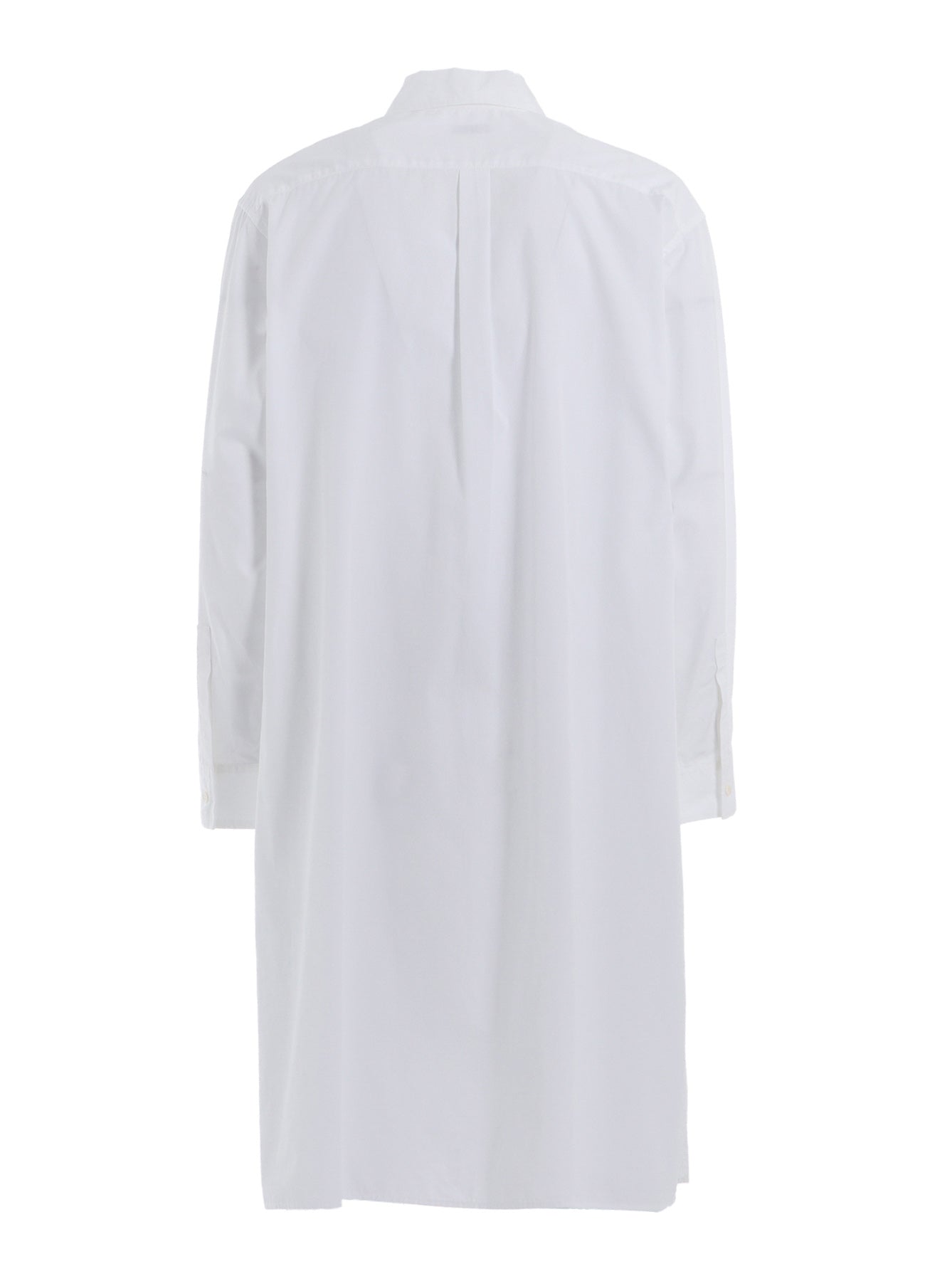 COTTON BROAD REGULAR COLLAR LONG SHIRT