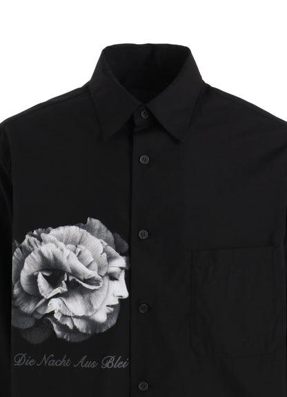 S'YTE x KOICHI IYODA ARTWORK PRINTED SHIRT -Die Nacht aus Blei-