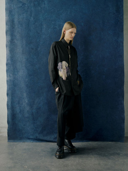 S'YTE x KOICHI IYODA ARTWORK PRINTED SHIRT -NADJA-