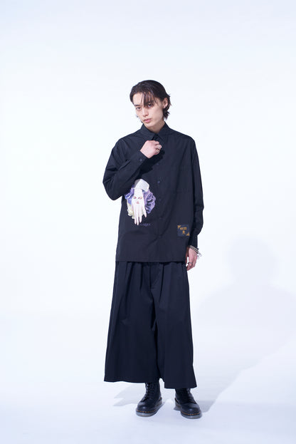 S'YTE x KOICHI IYODA ARTWORK PRINTED SHIRT -NADJA-