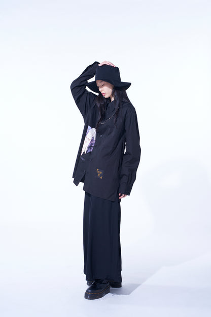 S'YTE x KOICHI IYODA ARTWORK PRINTED SHIRT -NADJA-
