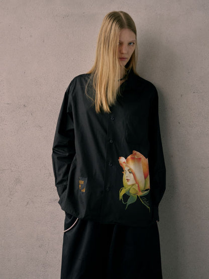 S'YTE x KOICHI IYODA ARTWORK PRINTED SHIRT -Talia-