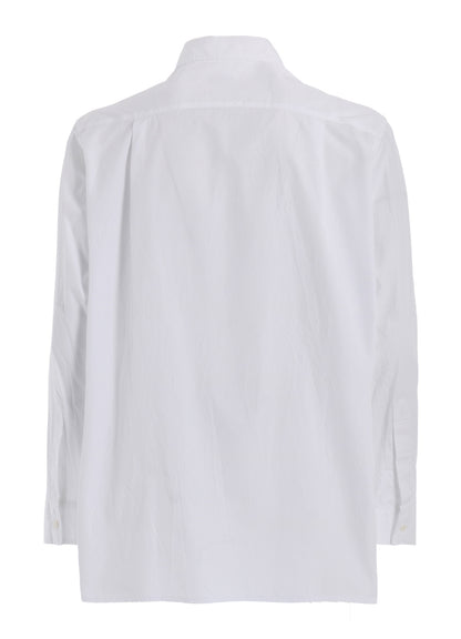 COTTON BROAD CROW EMBROIDERED SHIRT