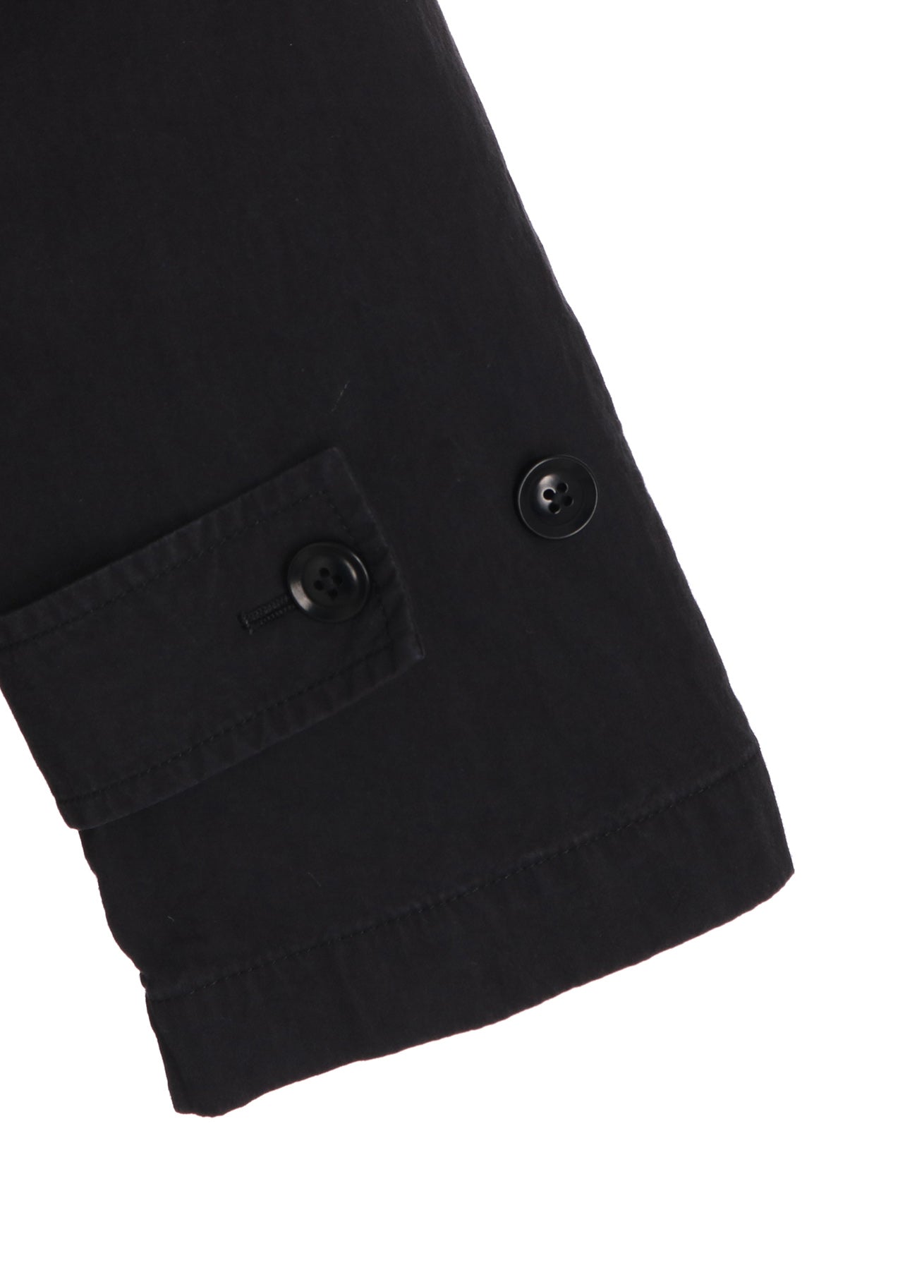 BRUSHED WASHER FINISH BROAD TRENCH COAT