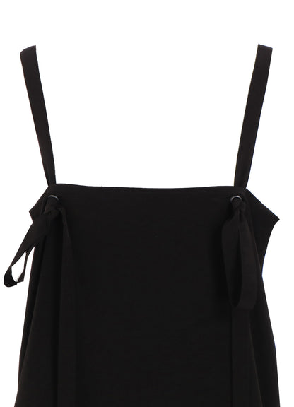 CREPE de CHINE SALOPETTE SKIRT