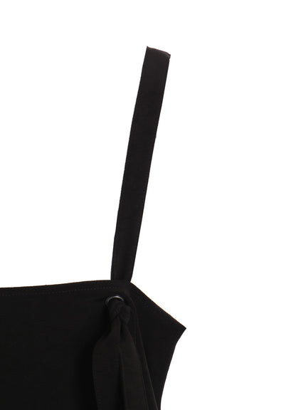 CREPE de CHINE SALOPETTE SKIRT