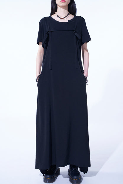 CREPE de CHINE SALOPETTE SKIRT