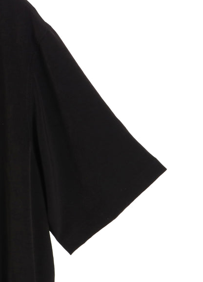 CREPE de CHINE SHORT SLEEVE MILITARY ALL-IN-ONE