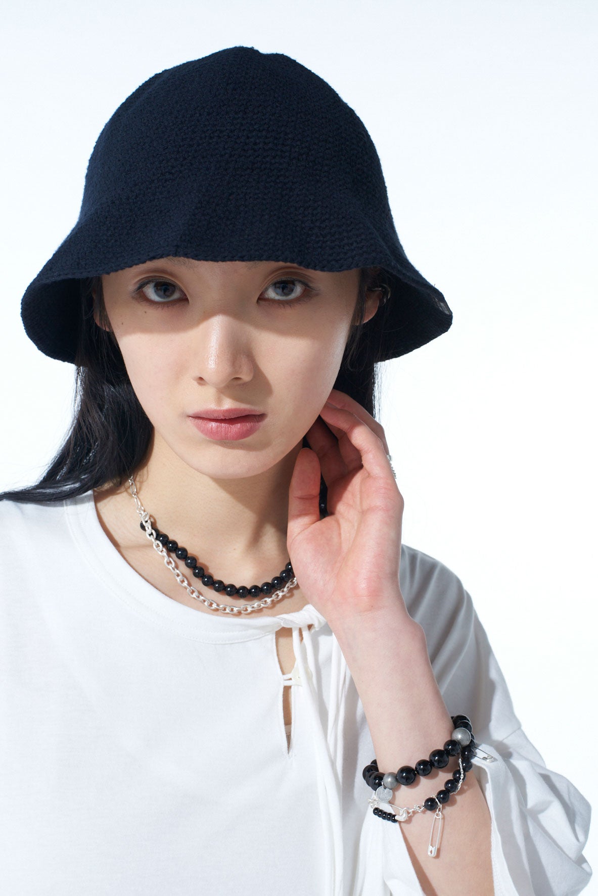 KNITTED TULIP HAT