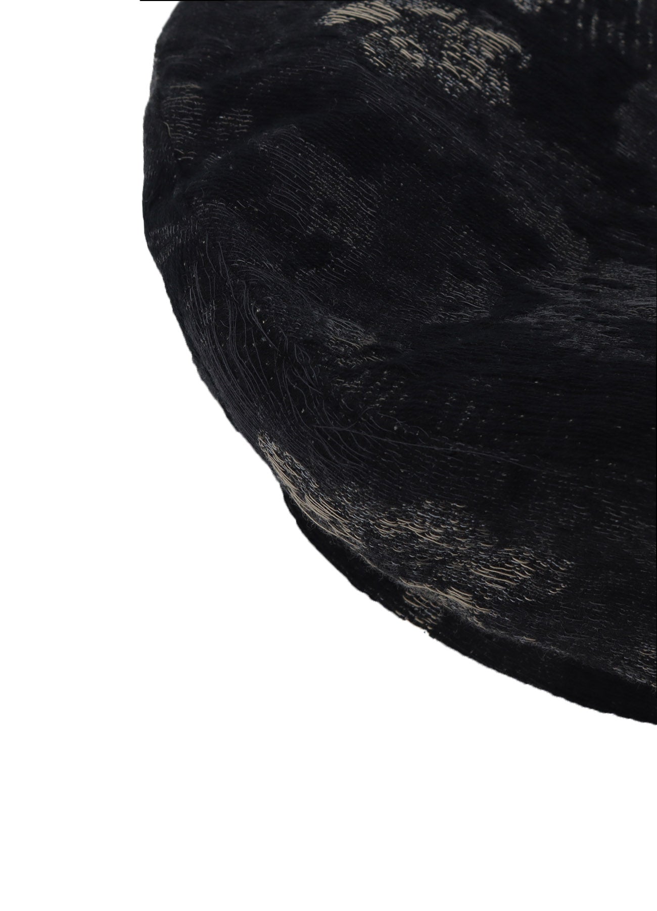 FADED FLORAL JACQUARD BERET