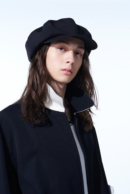 WASHER WOOL GABARDINE CASQUETTE