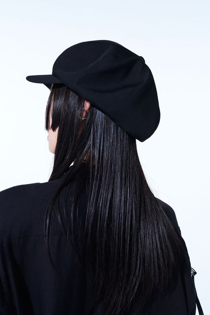 WASHER WOOL GABARDINE CASQUETTE