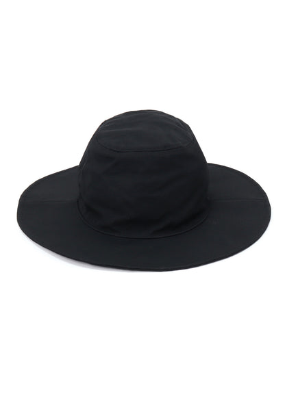 WASHER WOOL GABARDINE LONG BRIM HAT