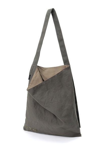 COTTON CANVAS DEFORMED DESIGN BAG