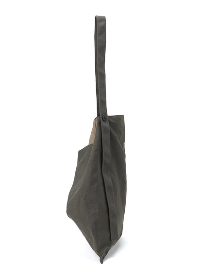 COTTON CANVAS DEFORMED DESIGN BAG