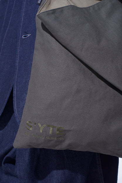 COTTON CANVAS DEFORMED DESIGN BAG