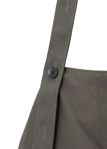 COTTON CANVAS DEFORMED DESIGN BAG