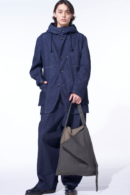 COTTON CANVAS DEFORMED DESIGN BAG