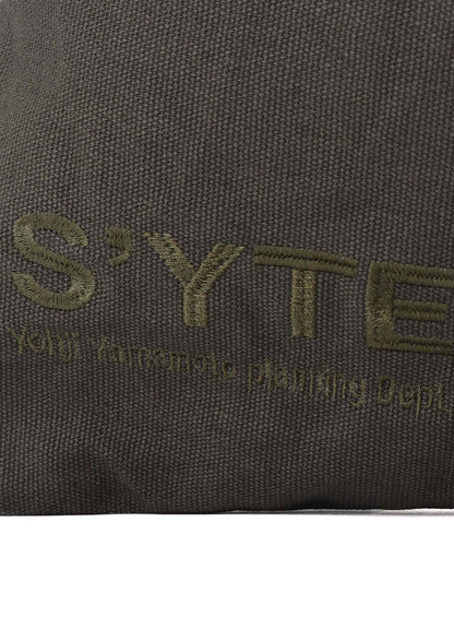 COTTON CANVAS DEFORMED DESIGN BAG