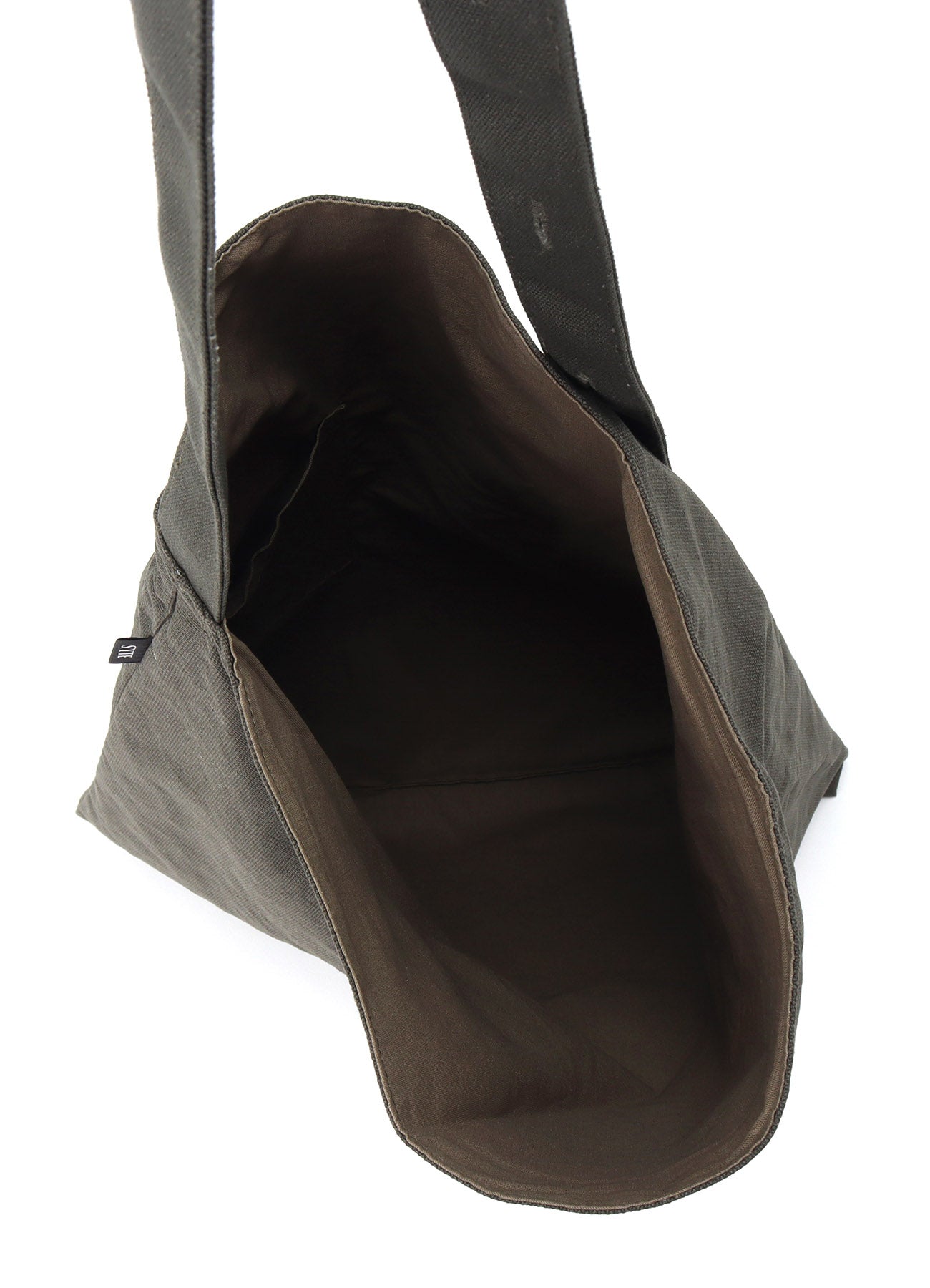 COTTON CANVAS DEFORMED DESIGN BAG