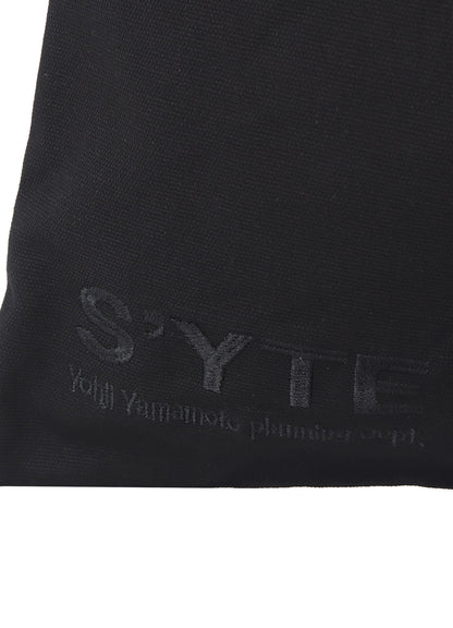 COTTON CANVAS DEFORMED DESIGN BAG