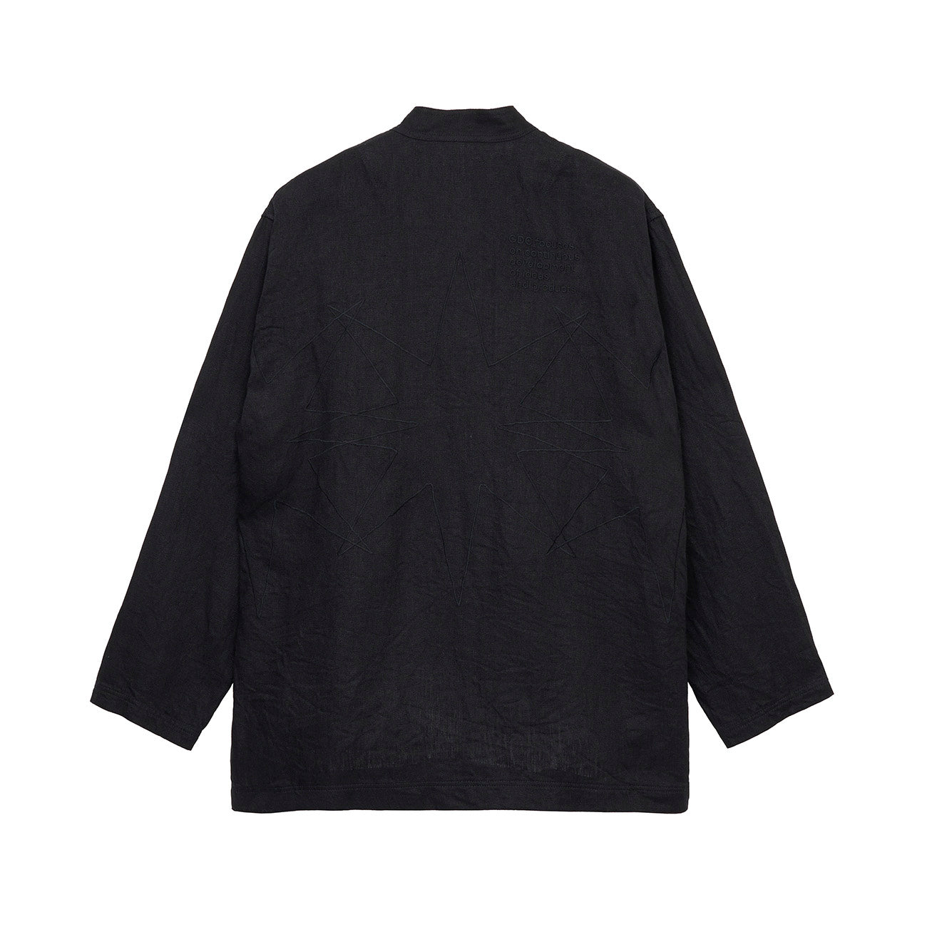 S’YTE × GDC Collaborate Collection- VINTAGE LINEN CHINO CLOTH OCTAGON STAR EMBROIDERY CHINA JACKET