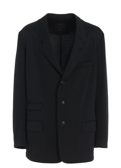 PE/SMOOTH JERSEY 3BS JACKET WITH TYROLEAN TAPES