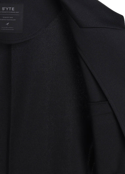 PE/SMOOTH JERSEY 3BS JACKET WITH TYROLEAN TAPES