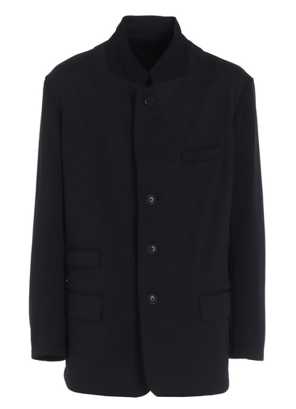 PE/SMOOTH JERSEY 3BS JACKET WITH TYROLEAN TAPES