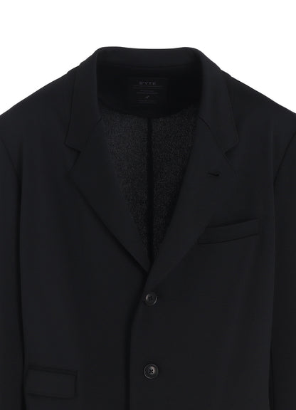 PE/SMOOTH JERSEY 3BS JACKET WITH TYROLEAN TAPES