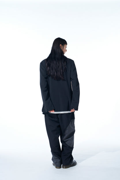 WASHER WOOL GABARDINE BIG POCKETS JACKET