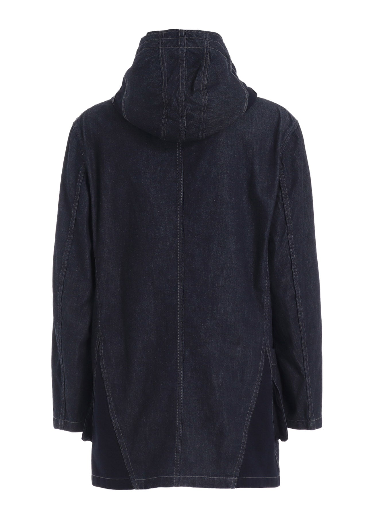 7oz TWO-TONE DENIM HOODED JACKET