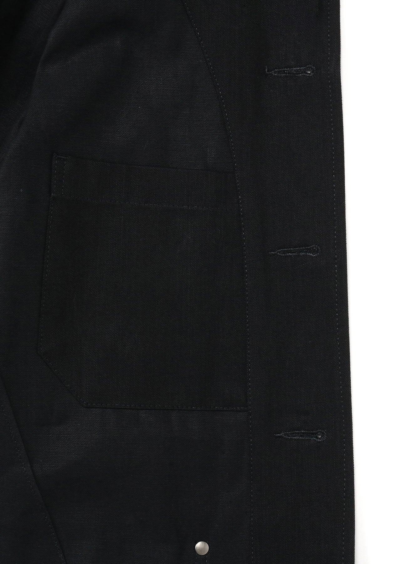 10 OZ DENIM STAND COLLAR COVERALLS JACKET