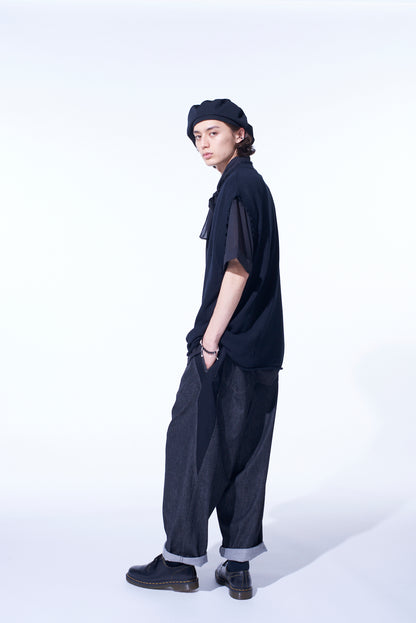 COMPACT TWIST 10G DAMAGED KNITTED VEST