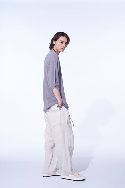 COMPACT TWIST 10G DAMAGED KNITTED PULLOVER