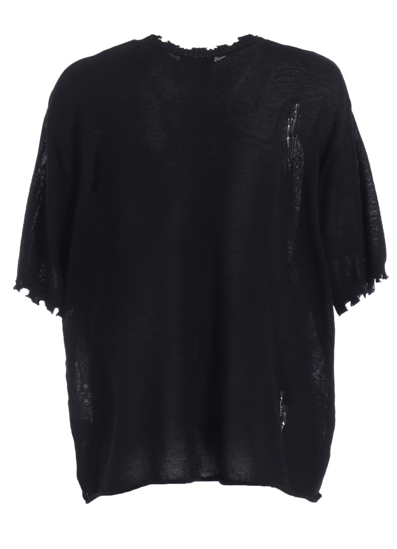 COMPACT TWIST 10G DAMAGED KNITTED PULLOVER