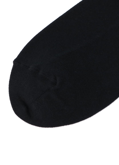 COTTON PLAIN STITCH BAROQUE PATTERN SOCKS