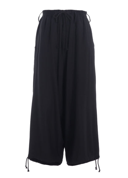 RAYON TWILL BALLOON SAROUEL PANTS