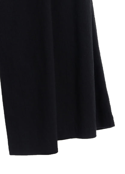 COTTON/LINEN POPLIN CULOTTE PANTS