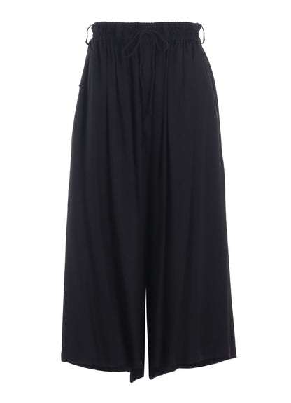 RAYON TWILL CULOTTE PANTS