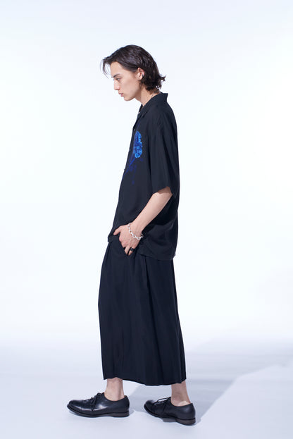 RAYON TWILL CULOTTE PANTS