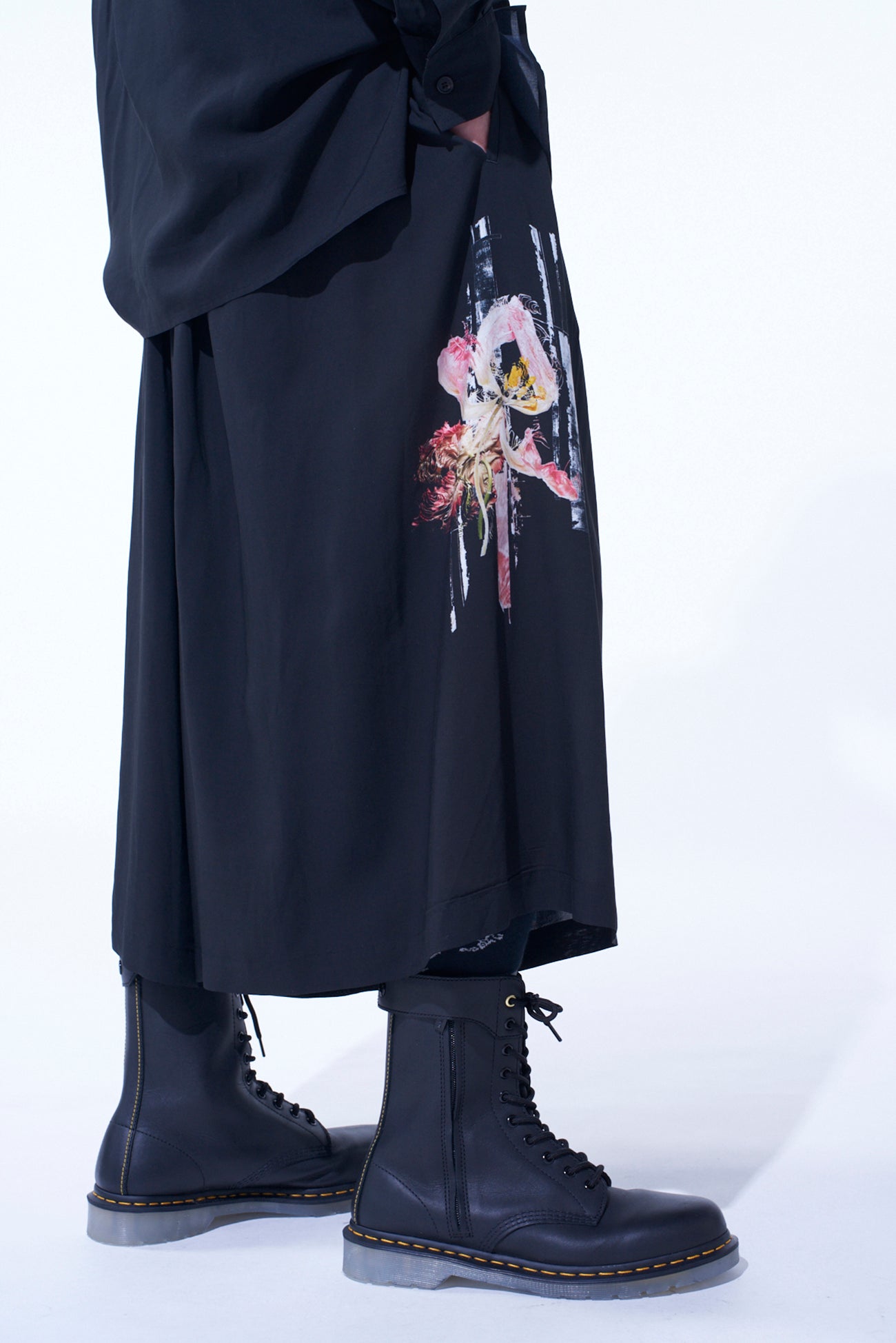 RAYON LOAN “LILY“ PRINTED CULOTTE PANT