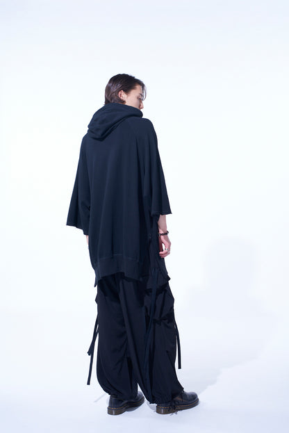 CREPE de CHINE ARMY TECHNO PANTS