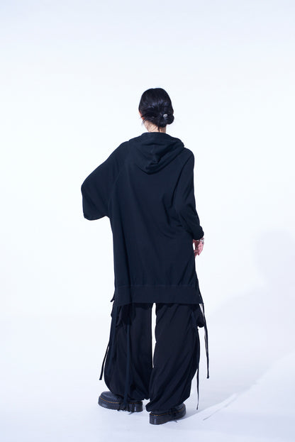 CREPE de CHINE ARMY TECHNO PANTS